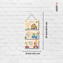 ABC Jungle Ride – Fun Alphabet Wall Hanging for Kids' Room - ICraft asia