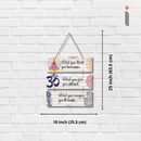 Inspirational Wooden Hanging – Mindful Life Quotes - ICraft asia