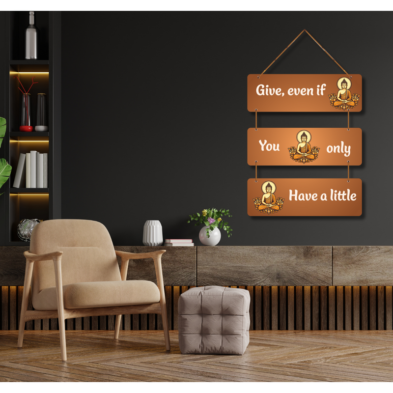 Buddha's Gift of Kindness Wall Hanging