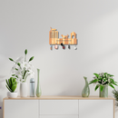 Guardians of the Gate Wooden Wall Key Holder - ICraft asia