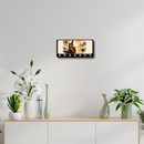 Divine Shiva Parvati Wooden Key Holder - ICraft asia