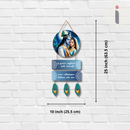 Radha Krishna Premmurti Wall Hanging - ICraft asia