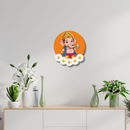 Cute Bal Ganesha Wooden Wall Key Holder - ICraft asia