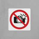 No Flash Photography Sign