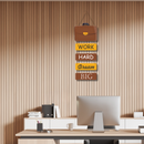 "Work Hard Dream Big" wall hanging - ICraft asia