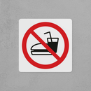 No Outside Food or Drink Sign