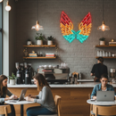 Macaw Wings Neon Sign