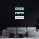 "Faith, Love & Hope" Wall Hanging - ICraft asia