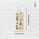 Motivational Kids Wall Hanging – Be Strong, Be Smart, Be Ready, Be Fearless - ICraft asia