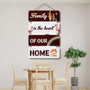 "Family Is the Heart of Our Home" Wall Hanging - ICraft asia