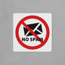 No Junk Mail Sign