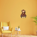 Sab Moh Maya Hai Monkey Wooden Key Holder - ICraft asia