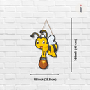 “Happy Honey Bee” Wall Hanging – Cute Cartoon Décor for Kids' Room - ICraft asia