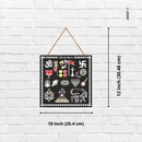 Shree Ram Prasanna – Sacred Hindu Symbols Wall Hanging - ICraft asia