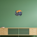 Motorcycle Adventure Wooden Key Holder