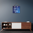 "Wake up. kick ass. Repeat"  Wall Hanging - ICraft asia