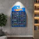 Hot Wheels Mega Display Rack – 78 Car Wall Organizer