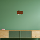 I ❤️ My Home Wooden Key Holder