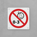 No Babies Allowed Sign