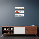 "Is the one withinTo climbThe hardest mountain"  Wall Hanging - ICraft asia