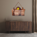 "Om AstoMa Sadramay" Wooden Wall Hanging - ICraft asia
