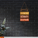 Family Love Wooden Wall Hanging