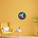 Lord Krishna Wooden Key Holder - ICraft asia