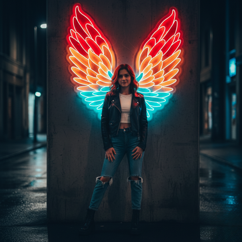 Macaw Wings Neon Sign