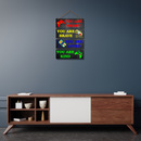 "Room Wooden Video Game" Wall Haning - ICraft asia