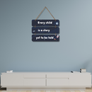 Inspirational Kids’ Wall Hanging