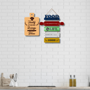 Food & Love Wall Hanging Set