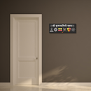 Shri Kulswamini Prasanna Wooden Wall Name Plate