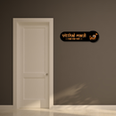 Vitthal Mauli Wooden Wall Name Plate