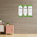 Hope, Faith & Love Wall Hanging