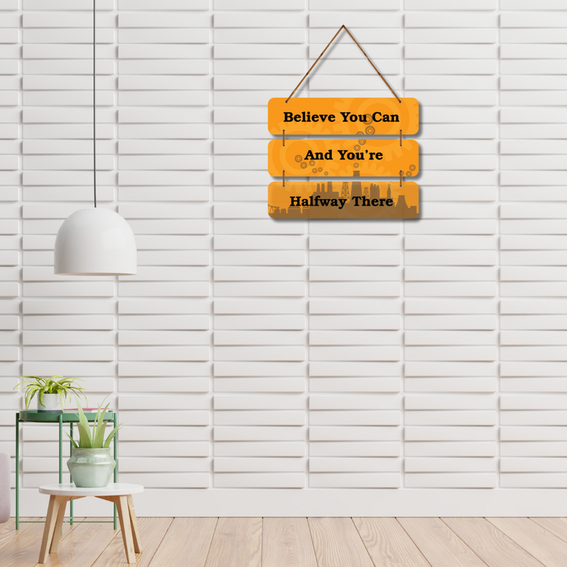 Believe & Achieve Wall Hanging