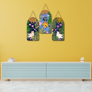 Divine Krishna with Cows Wall Hanging