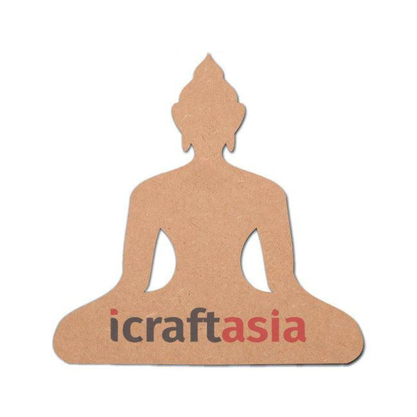 MDF Buddha Fridge Magnet