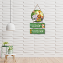 Jungle Friends Inspirational Wall Hanging