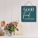 "Good Food is Good Mood" Wall Hanging - ICraft asia