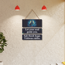 Lord Shiva Wooden Wall Hanging