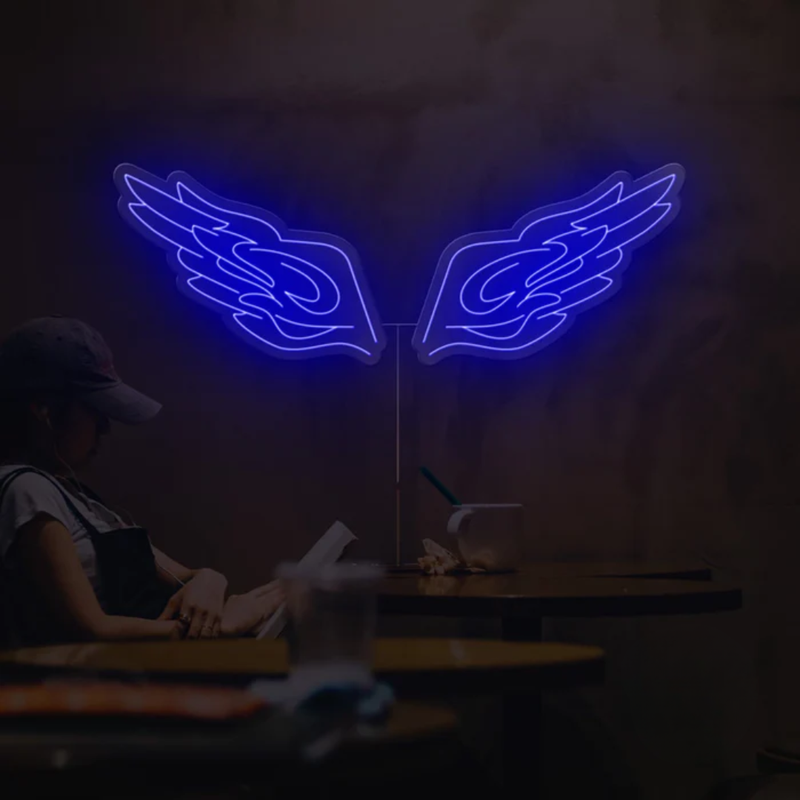 Icy Wings Neon Sign