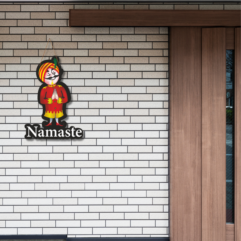 Traditional Namaste Welcome Wall Hanging