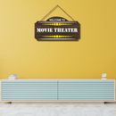 Welcome to Movie Theater Wall Hanging
