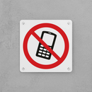 No Mobile Phones Sign