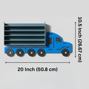 Truck-Shaped Diecast Display Rack for Collectors