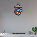 No Smoking Awareness Wall Hanging
