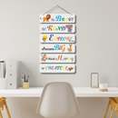 "Be Brave, Be Kind, Explore" wall hanging - ICraft asia