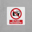 No Flash Photography Sign