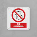 No Gambling Sign