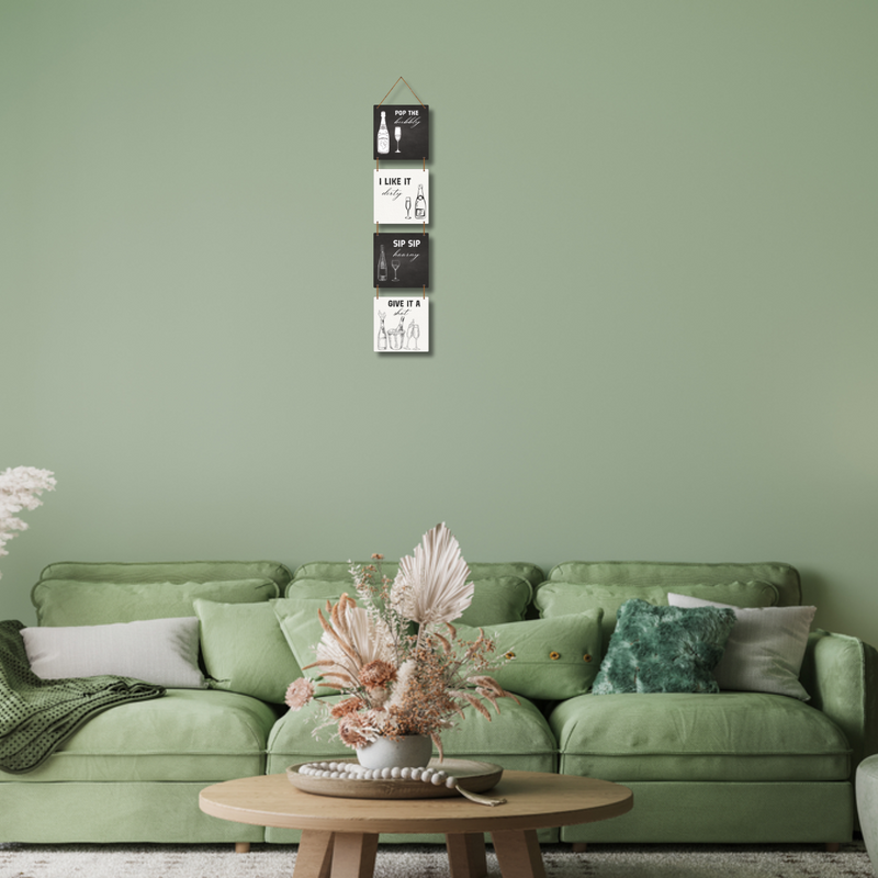 "pop the bubbly" Wall Hanging